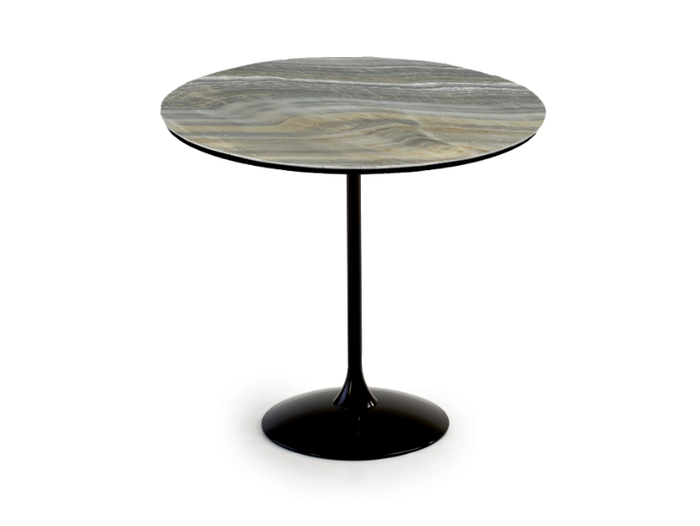 TULIP - Round ceramic coffee table _ Sovet italia